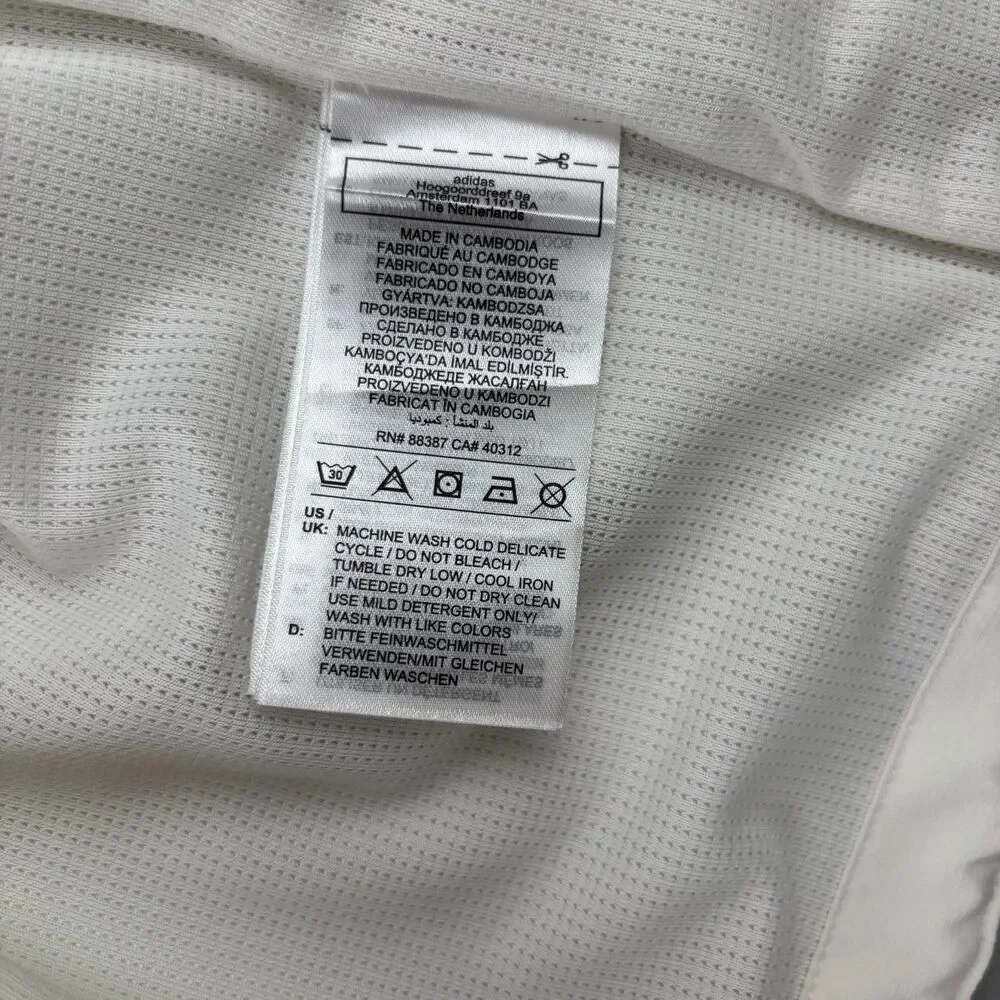 Adidas Woven Vest Men L Sportswear Full Zip Utility Mesh Camp Pockets JN8700 NWT
